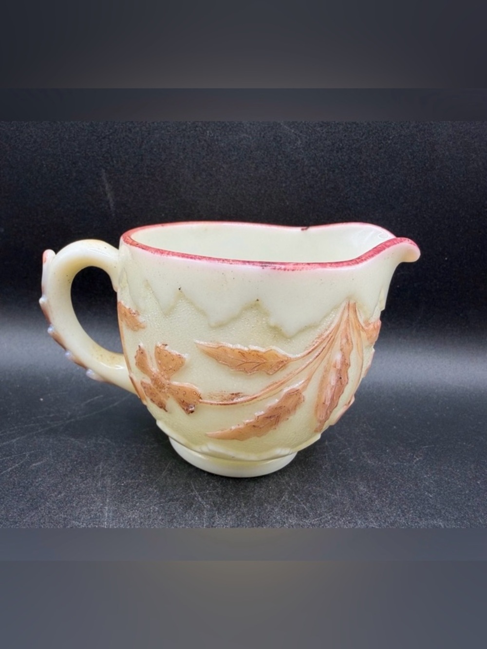 Antique US Glass Co. Delaware Pattern EAPG Creamer Pourer Mini Pitcher Vessel